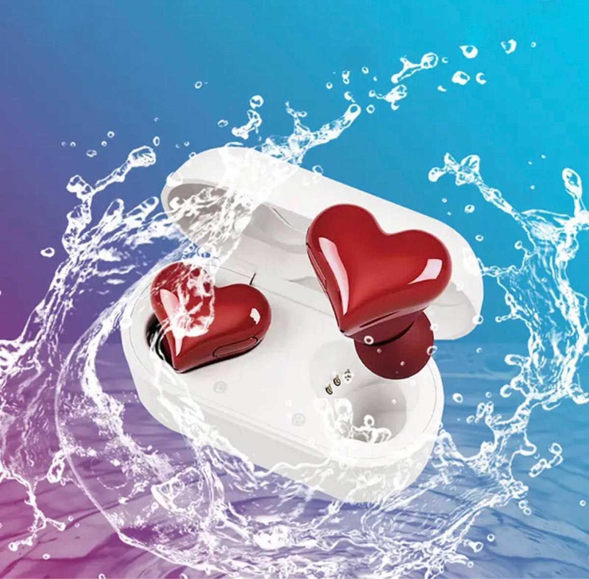 完全ワイヤレスイヤホン HeartBuds ハート型 イヤホン Bluetooth 完全ワイヤレスイヤホン HeartBuds ハート型 イヤホン Bluetooth