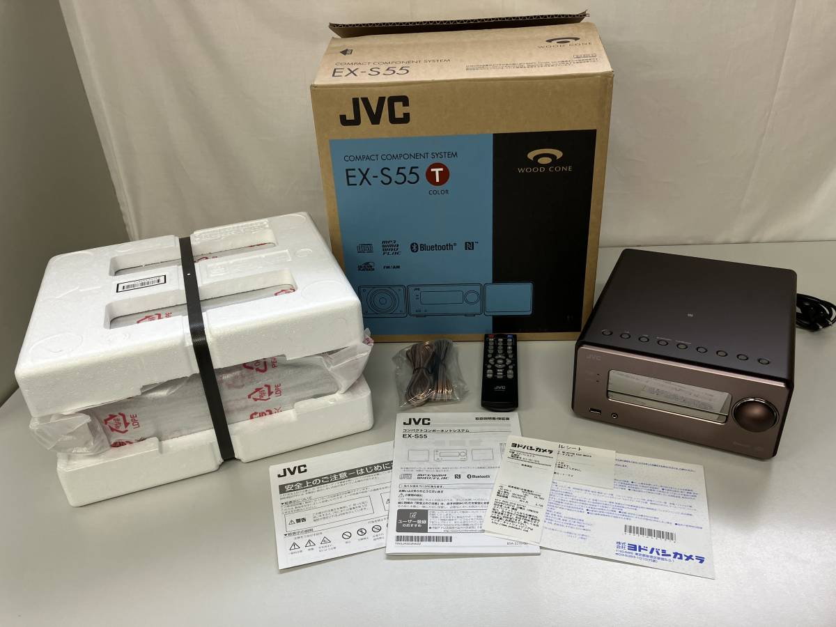 Yahoo!オークション - JVC ケンウッド EXーS５５ーT ウッドコーン