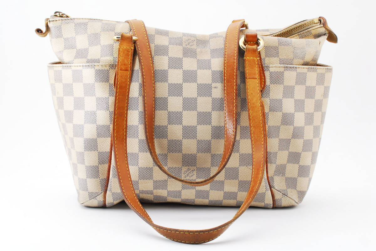 1円〜LOUIS VUITTON ルイヴィトン ダミエ アズール トータリーMM