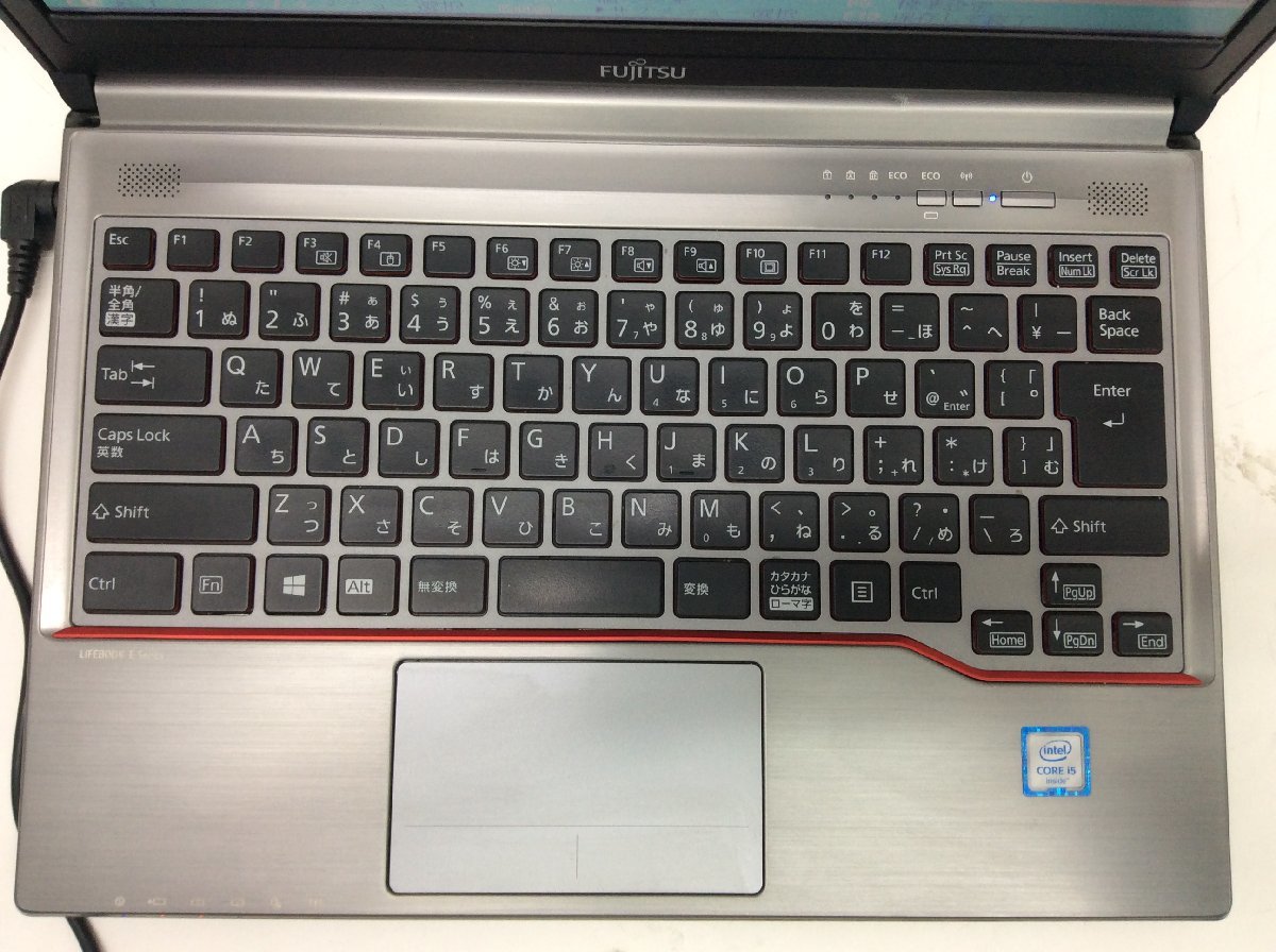 ジャンク/ FUJITSU FMVE10021 LIFEBOOK E736/P Intel Core i5-6300U メモリ4.1GB HDD500.1GB 【G00290】_画像4