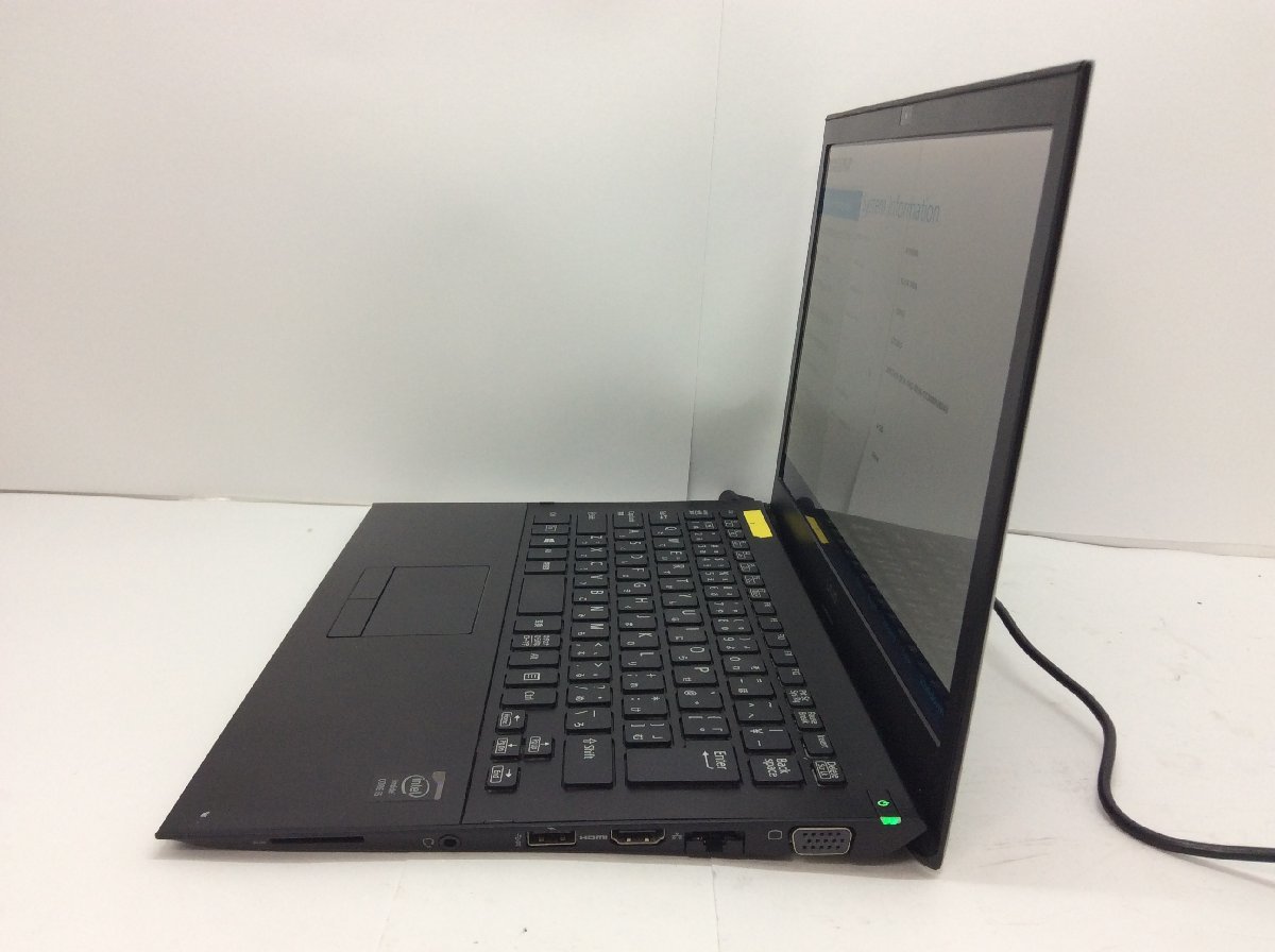 VAIO VJP132 Intel Core i5-5200U メモリ4.1GB ストレージ無し OS無しとAC欠品【G07385】_画像3