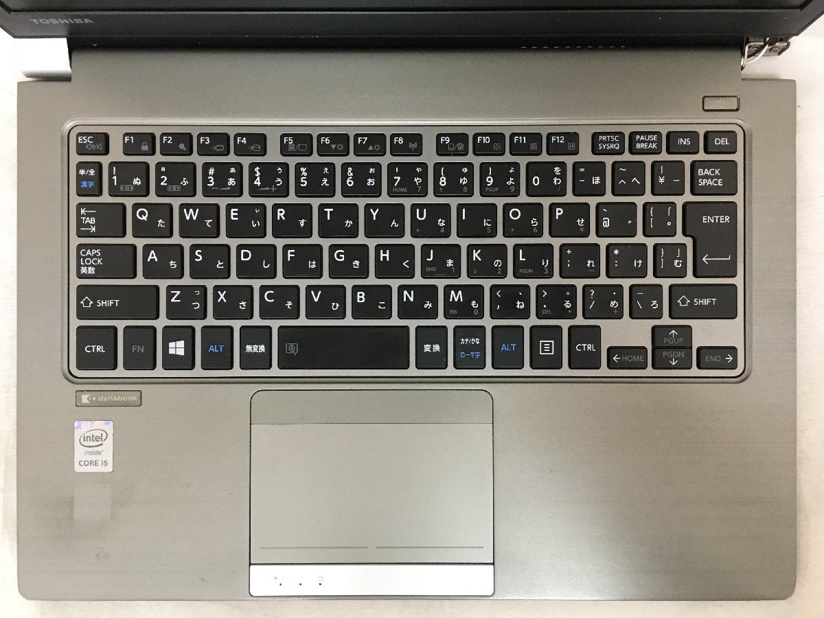 ジャンク/ TOSHIBA dynabook R63/P PR63PEAA537AD51 Intel Core i5-5200U メモリ4.1GB ストレージ無し 【G00264】_画像4