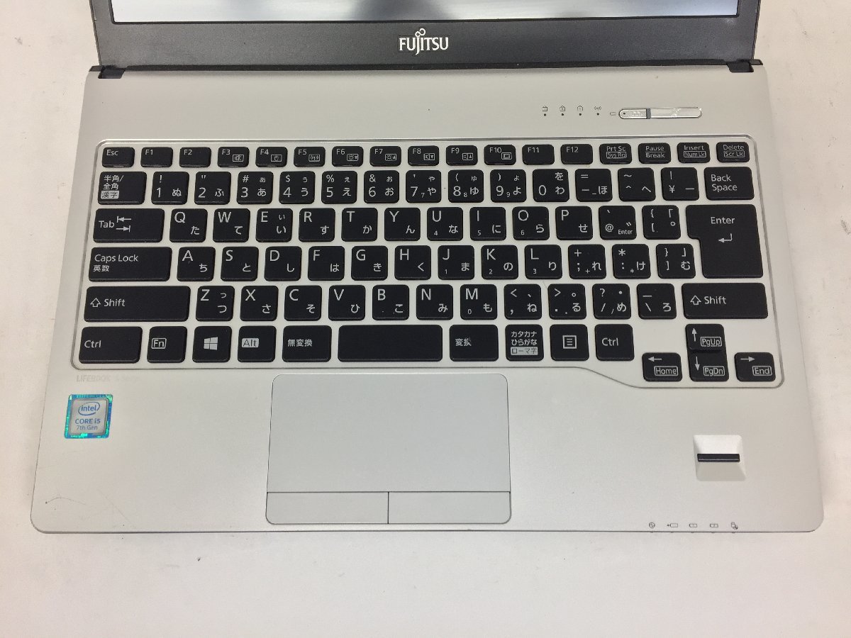 FUJITSU FMVS08001 LIFEBOOK S937/R Intel Core i5-7300U メモリ8.19GB ストレージ無し OS無し【G07404】_画像4