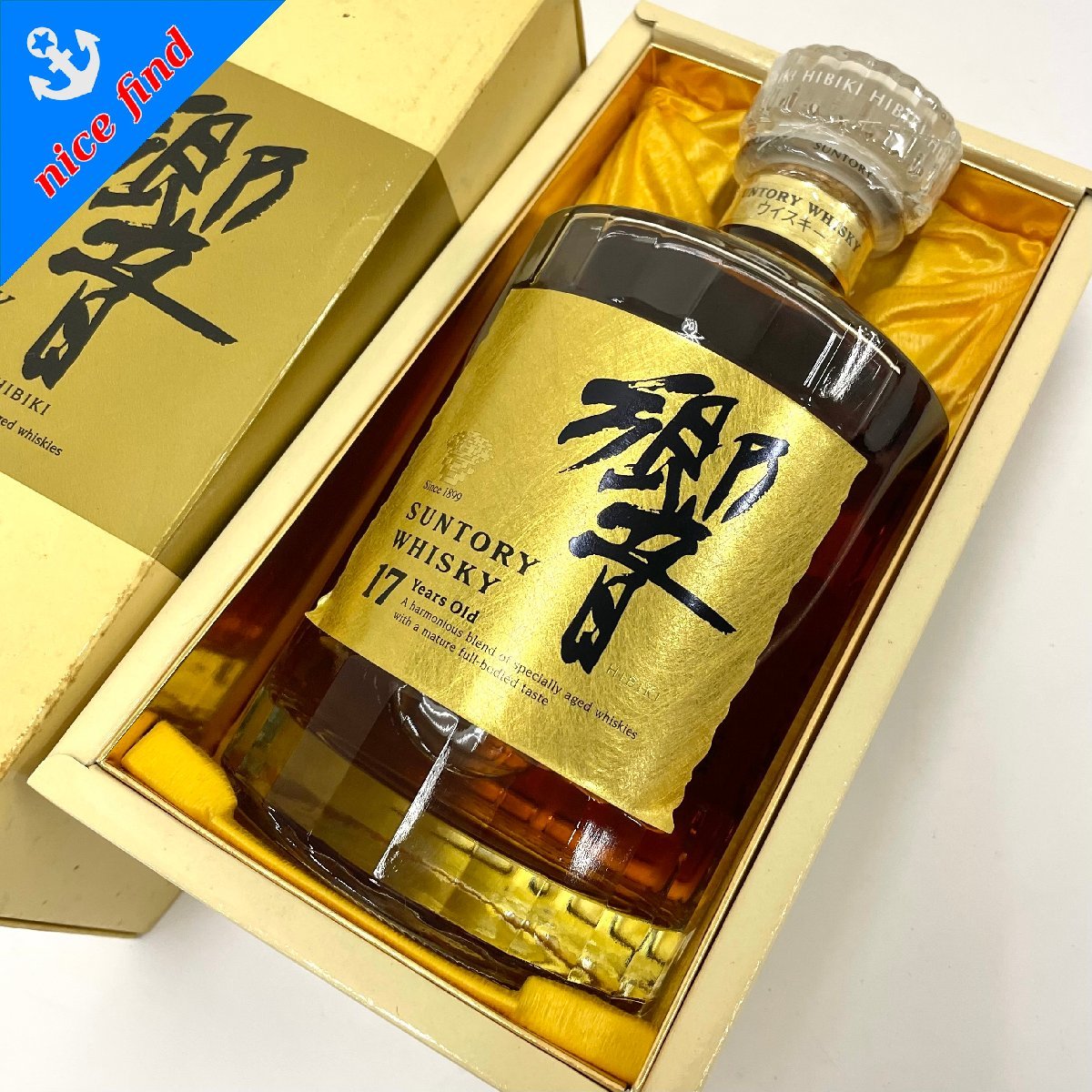 美品/未開栓◇サントリー SUNTORY◇響 17年 オールドボトル ゴールド