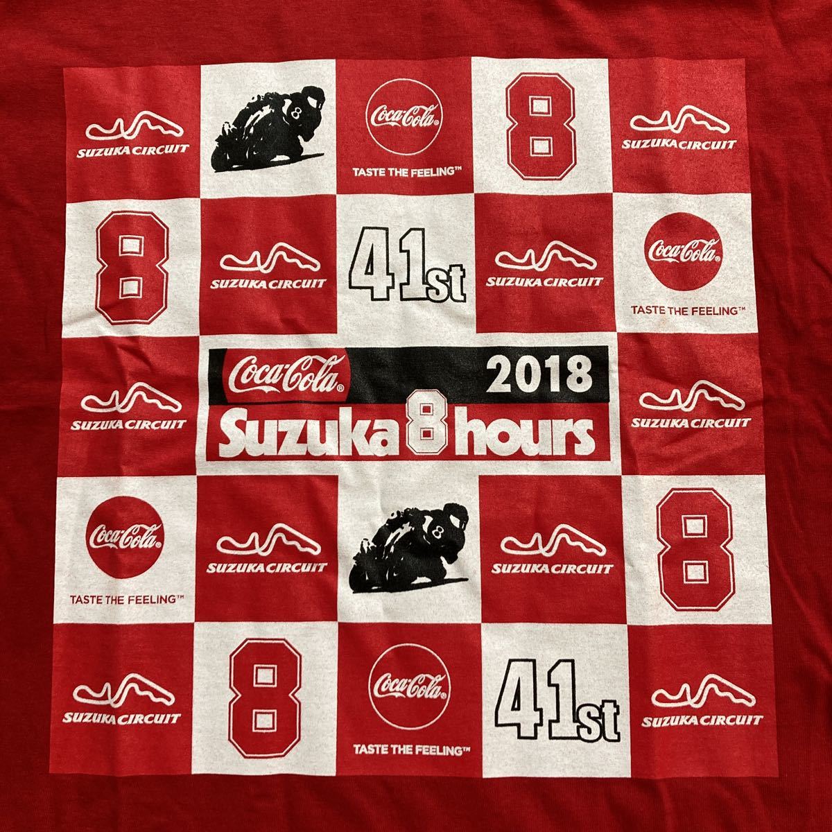 Suzuka 8 hours T-shirt Suzuka 8 hours 2018 Coca Cola футболка M размер б/у 