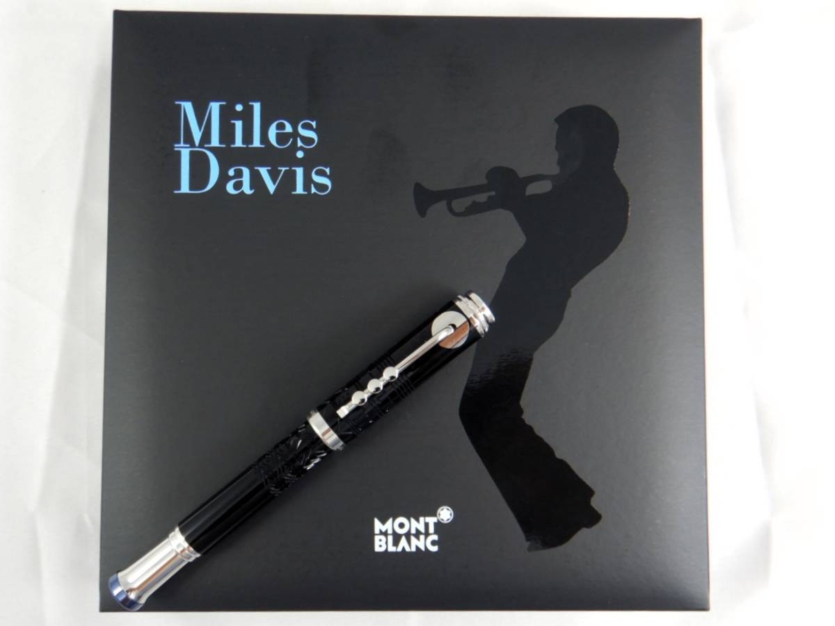 クリスマス モンブラン マイルス・デイヴィス スペシャルエディション限定高級万年筆MONTBLANC Great Characters Miles Davis Fountain pen_本物・未使用★