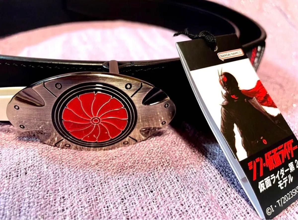 新品未使用】シン・仮面ライダー メンズベルト 仮面ライダー2号 新品未使用】シン・仮面ライダー メンズベルト 仮面ライダー2号