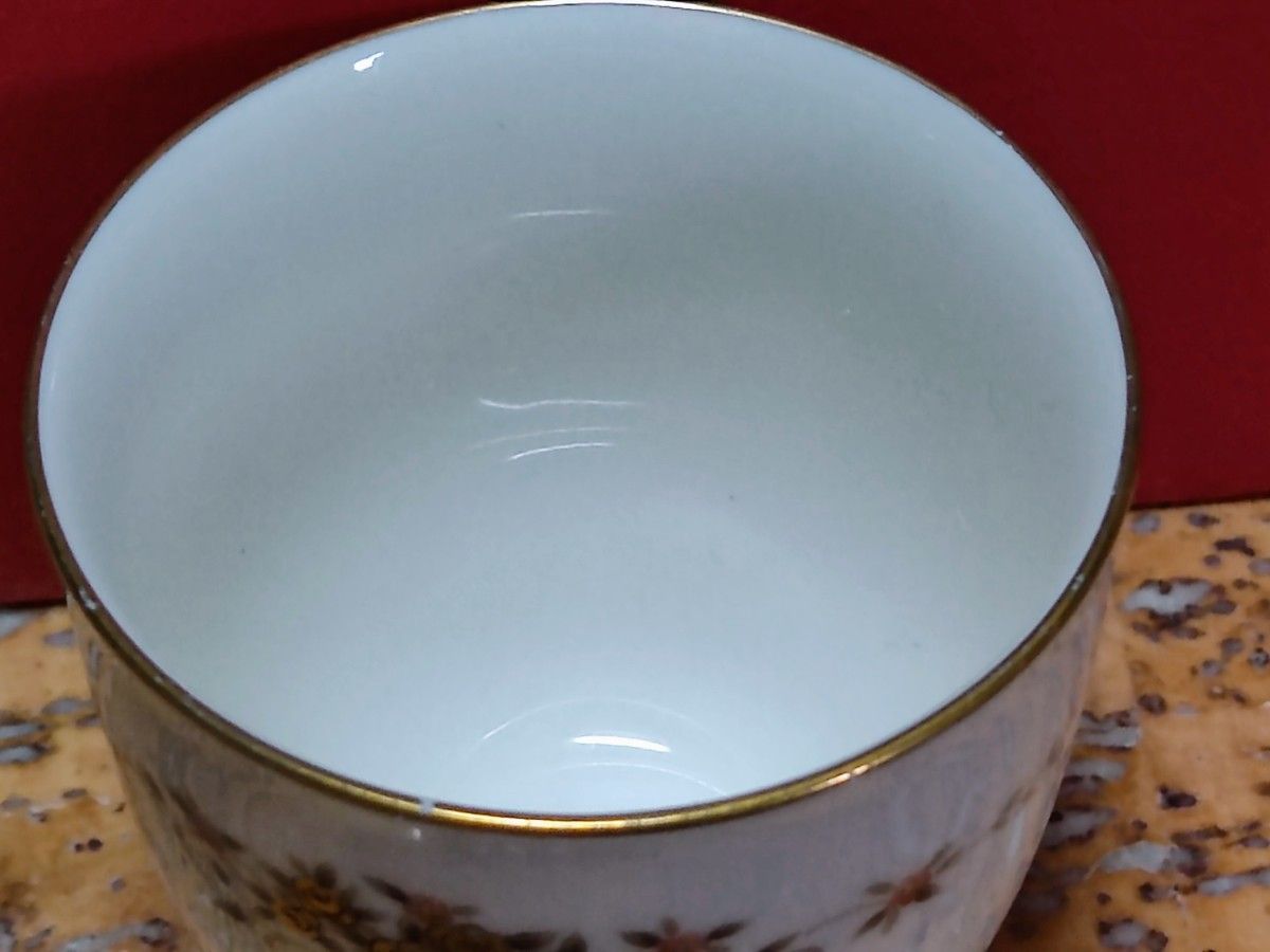 ノリタケ Noritake ivory china 7549 SUFFOLKアイボリー番茶セット 急須・湯のみ 昭和レトロ モダン