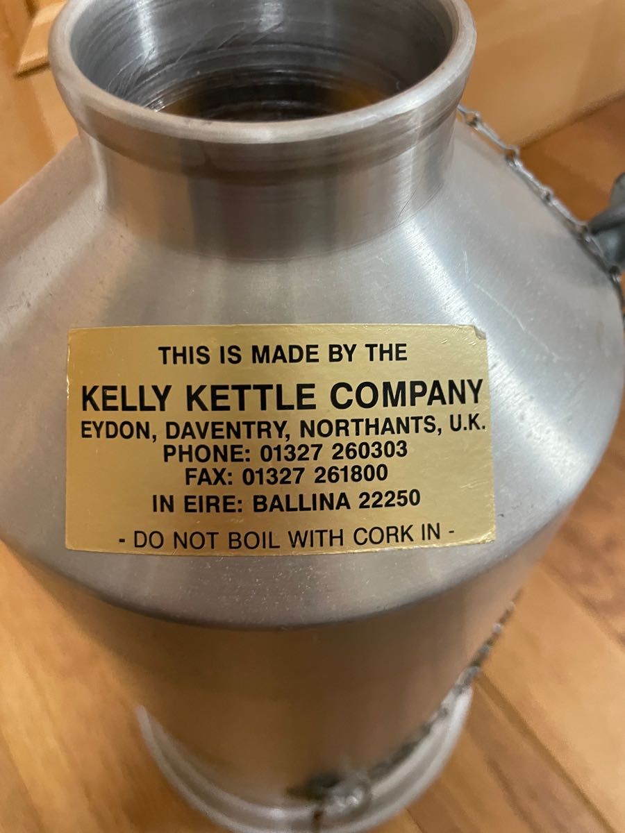 ケリーケトル KELLY KETTLE 初期型 アルミ 1.4L-