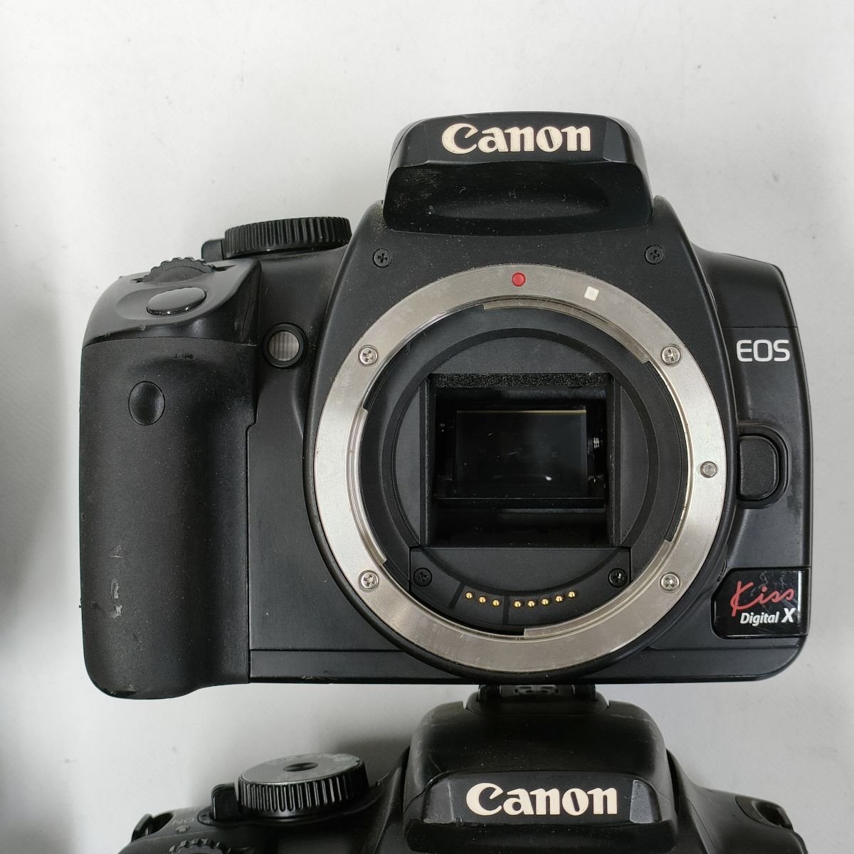 CANON デジタル一眼レフ EOS kiss X2 , X , XTi 他 ボディ 6点セット まとめ ●ジャンク品 [6572TMC]_画像5