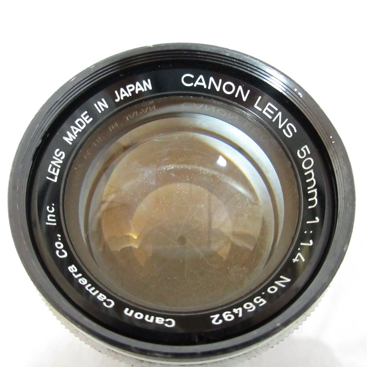カメラ Canon MODEL 7 CANON LENS 50mm f/1.4 レンジファインダー セット品 現状品 [4932KC]_画像9