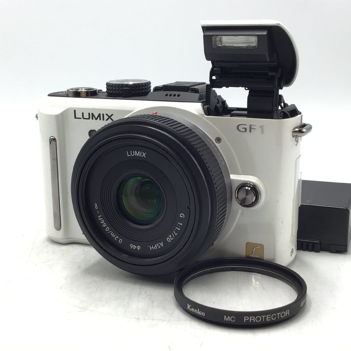 Panasonic LUMIX GF1ホワイト+20mmF1.7ASPHレンズ-