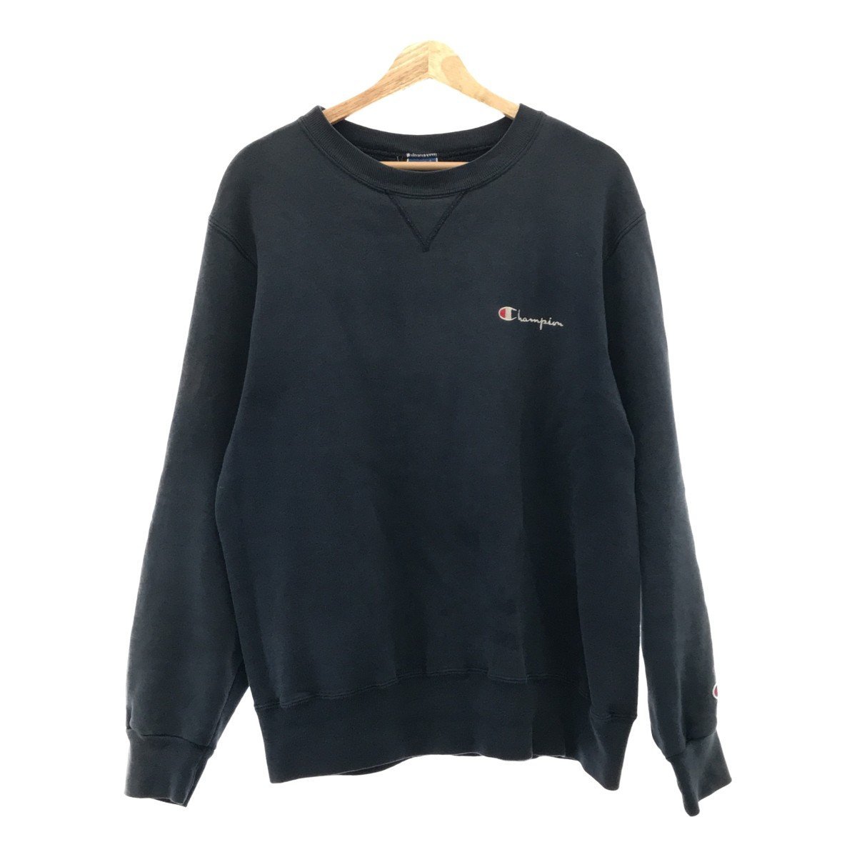 35%OFF】 青刺繍タグ 90's 【men217D】 チャンピオン Champion 前V
