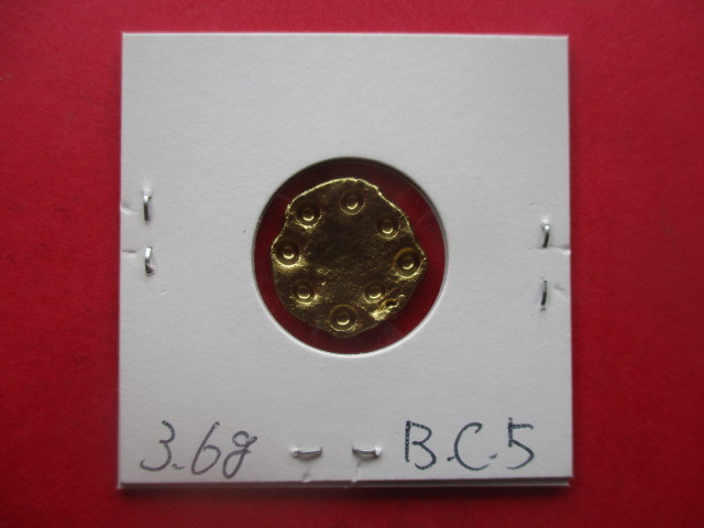 大幅に値下げ！古代アテネのテトラドラクマ金貨　神々の紋章（オリオン）　量目約3.6g　紀元前５世紀　ギリシャ神話_画像3