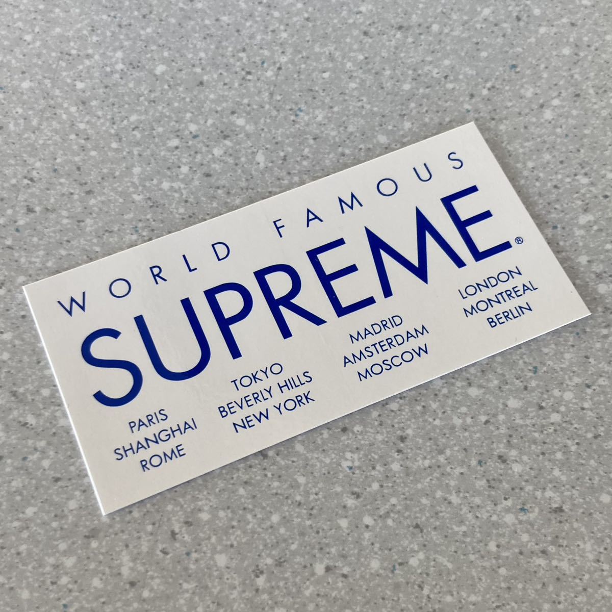 白 Supreme 逃げ恥 ステッカー 新垣結衣 みくり シュプリーム | JChere