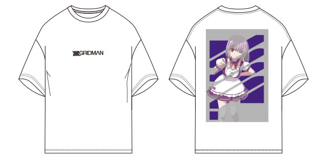 【即決／未開封】SSSS.GRIDMAN×ドンキホーテ　新条アカネ Tシャツ 白 フリーサイズ / ドンキ グリッドマン ホワイト Fサイズ_絵柄参考