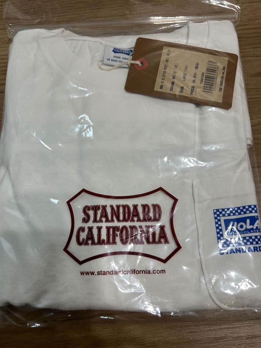SD US Cotton Logo T - Official Store Limited スタンダードカリフォルニア　限定　L