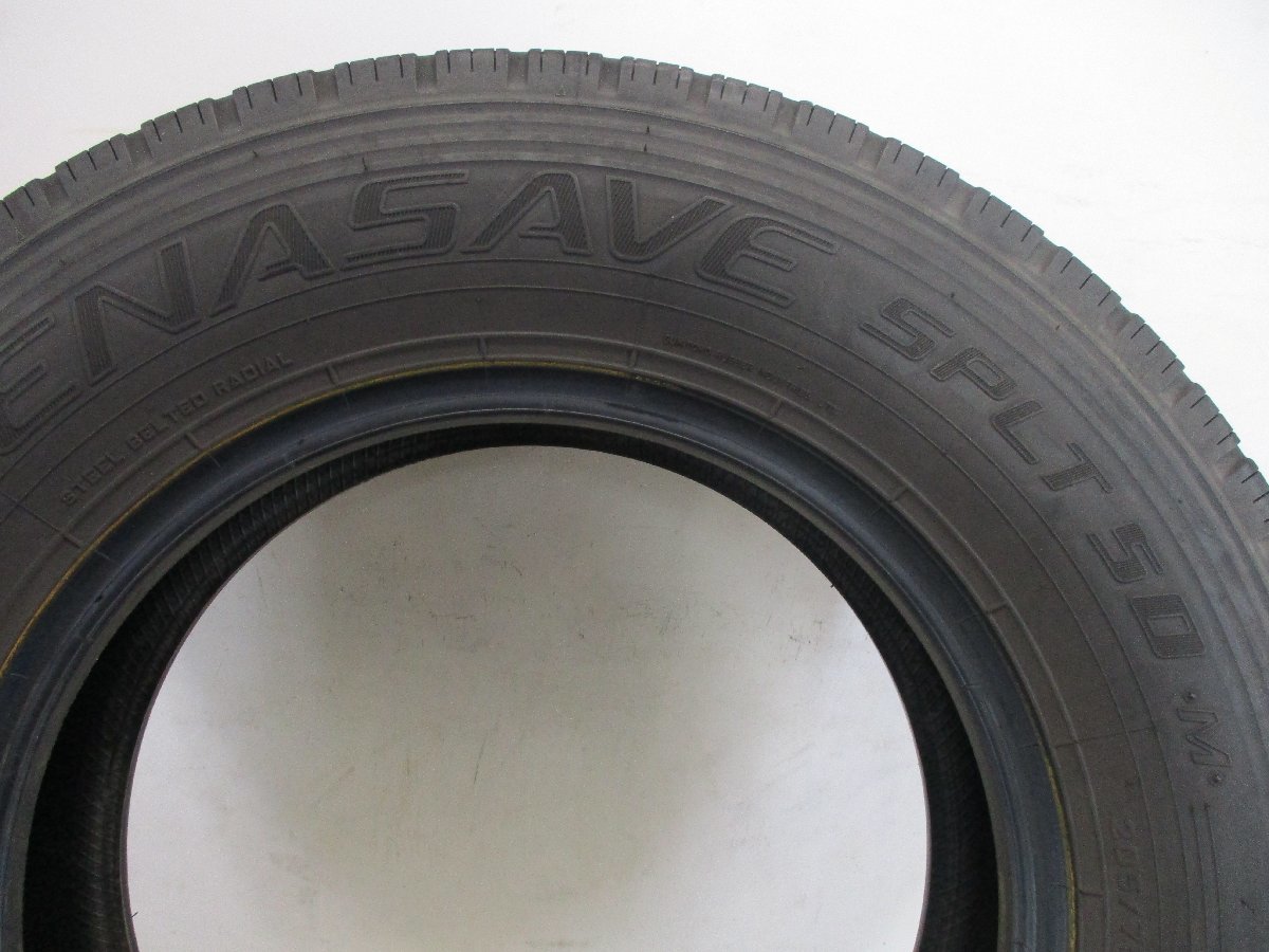 ■中古タイヤ■　205/75R16 113/111N LT DUNLOP ENASAVE SPLT50M トラック等 6本セット 夏タイヤ オンロード 激安　送料無料　A852_ENASAVE SPLT50M