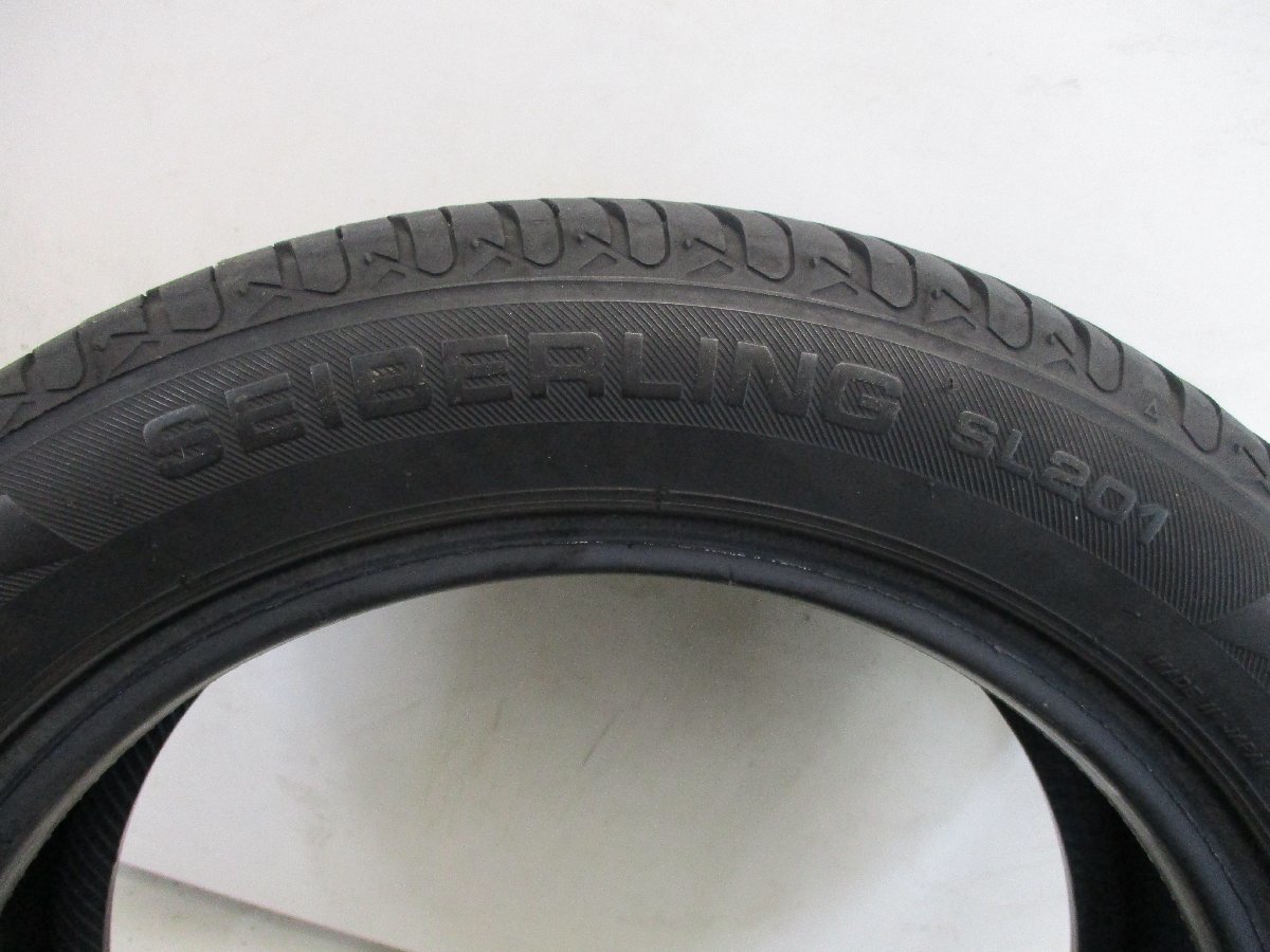 ■中古タイヤ■　165/55R14 72V SEIBERLING SL201 プレオ ライフ パレット ワゴンR等 夏タイヤ オンロード 激安　送料無料　A853_SEIBERLING SL201