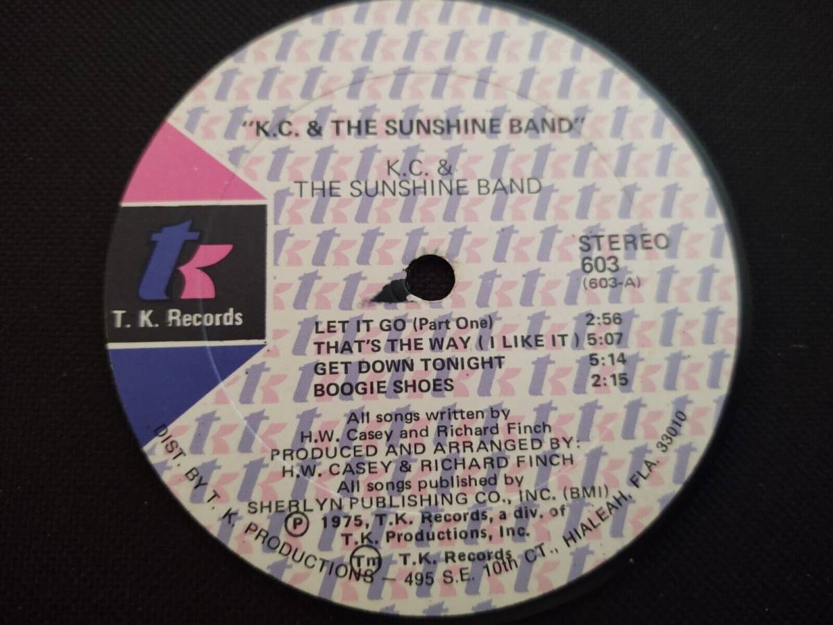 KC & SUNSHINE BAND * 45 * ザッツ・ザ・ウェイ /I Like It * 1975 TK Records ORIG 海外 即決  - スキル、知識