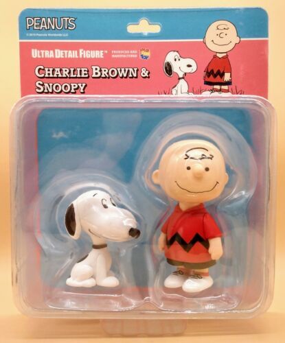 Medicom Ultra Detail Figure Peanuts No. 489 Charlie Brown & Snoopy