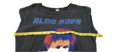 Vintage 1983 Aldo Nova Subject Sleeveless Double Sided Shirt Large Screen Stars 海外 即決 2