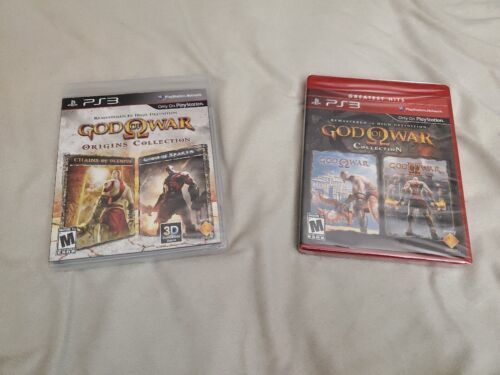 Lot Of 2 Brand NEW PS3 Games: God of War: Collection / Origins Collection 海外 即決