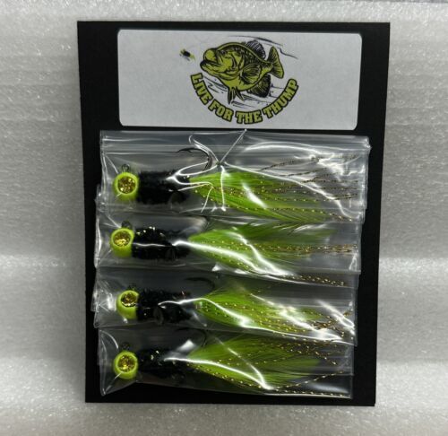 Daddy O's Hand Tied Crappie Jigs 4pk –