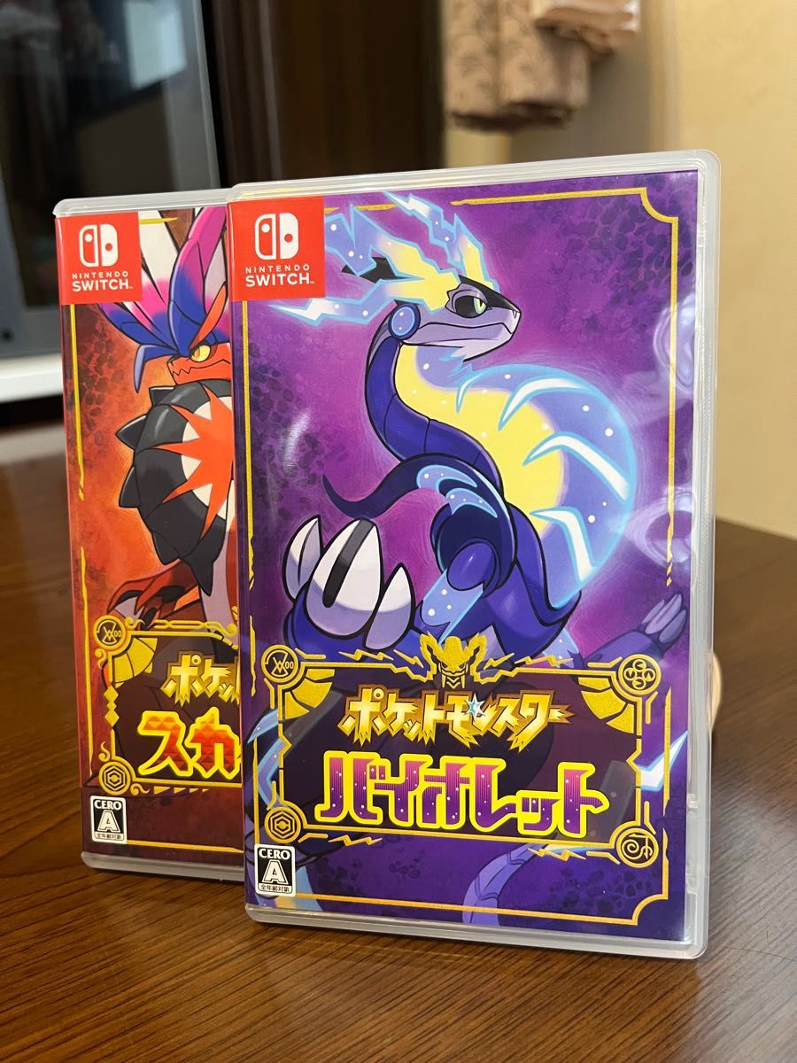 ポケモン　ポケットモンスター　スカーレット　バイオレット　Switch スイッチ　ソフト　中古