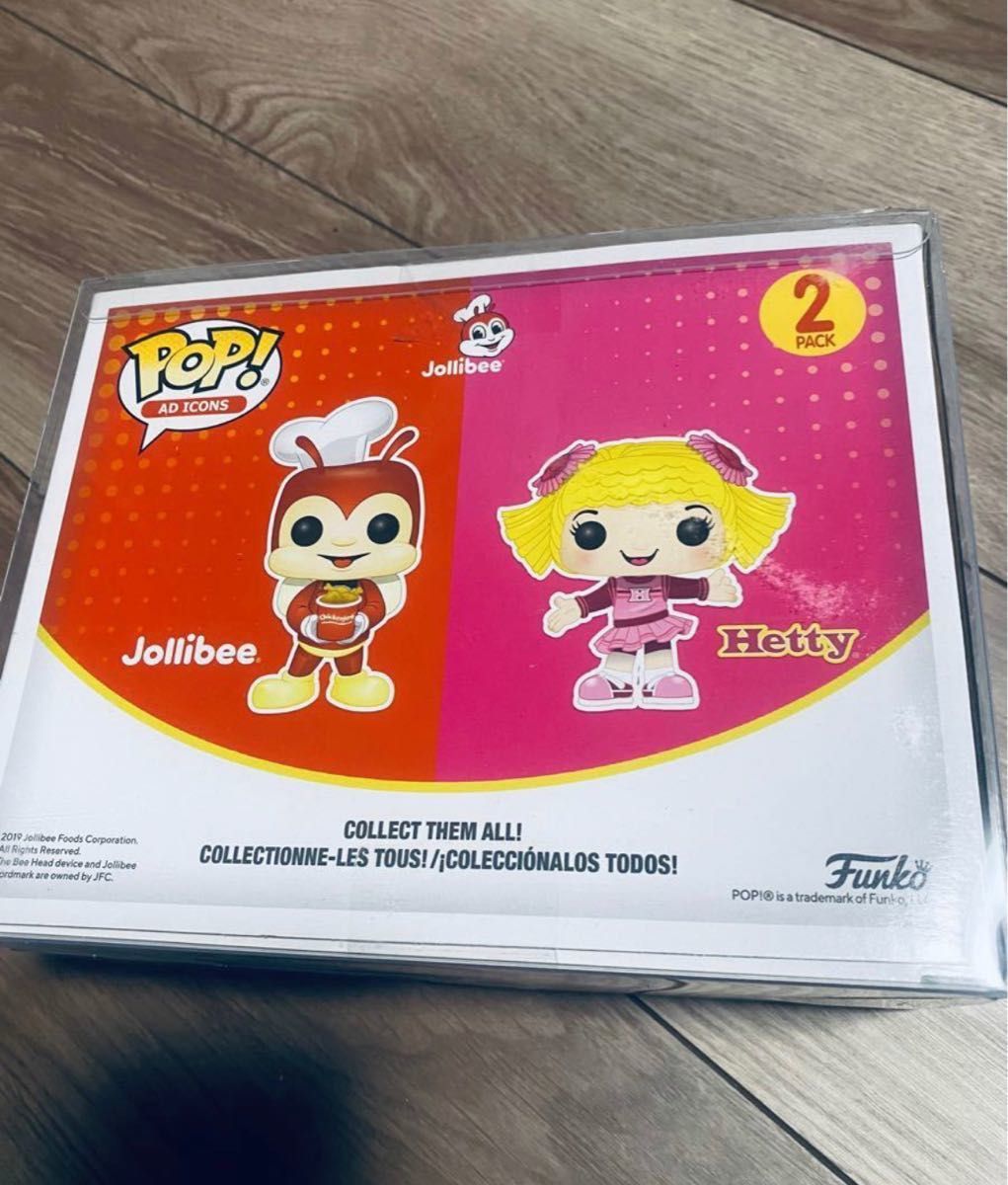 超レア Jollibee ジョリビー FUNKO フィリピン好きな方に セット フィギュア HETTY スパゲティ