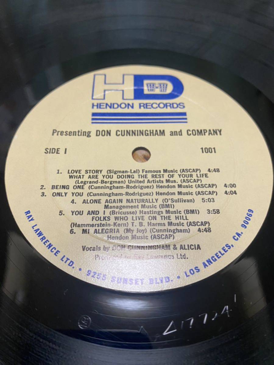 米国人パーカッション奏者のもう一枚の激レア自主盤/‘66米Hendon原盤/ Don Cunningham & Company [Presenting]/オルガンバー/サバービア_画像9