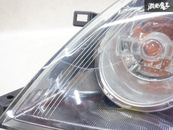 日産純正 E11 ノート 後期 HID ヘッドライト ヘッドランプ 左 左側 助手席側 ICHIKOH VALEO H006 棚2J25_画像4