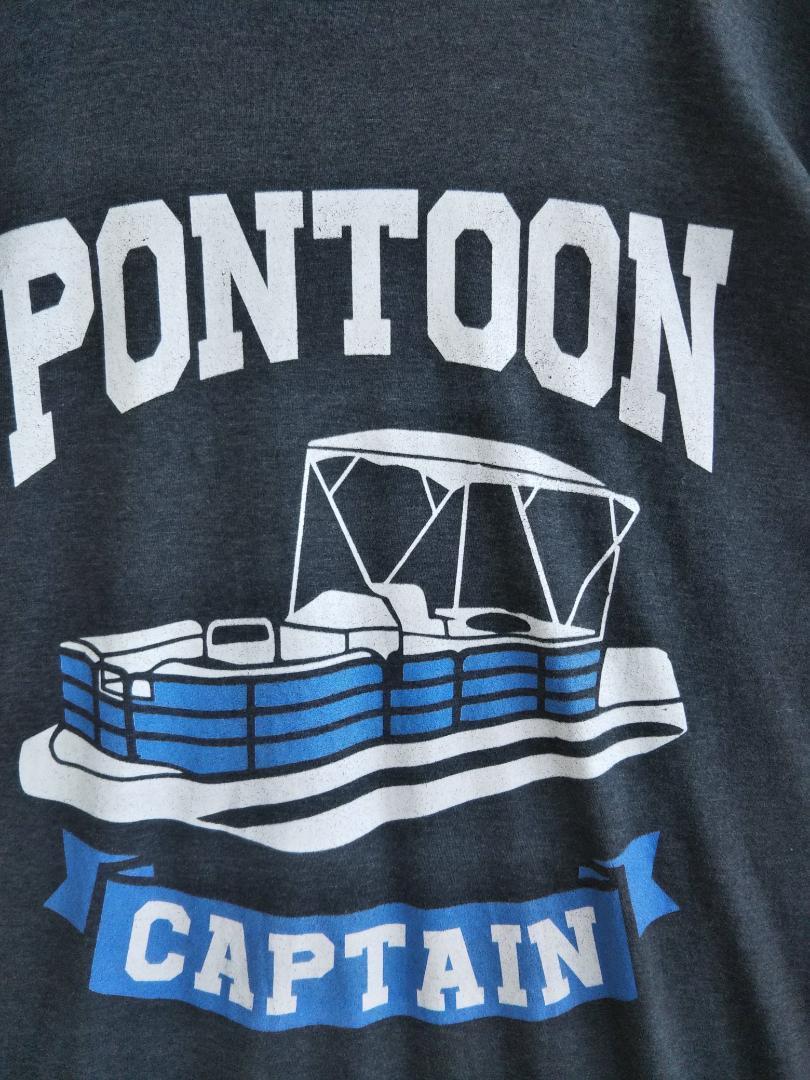 【00s】PON TOON CAPTAIN デザイン Ｔシャツ　XL　3273