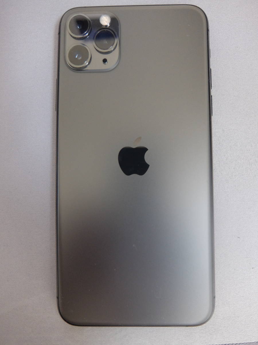 美品/国内SIMフリー)iPhone 11 Pro Max 512GB スペースグレー