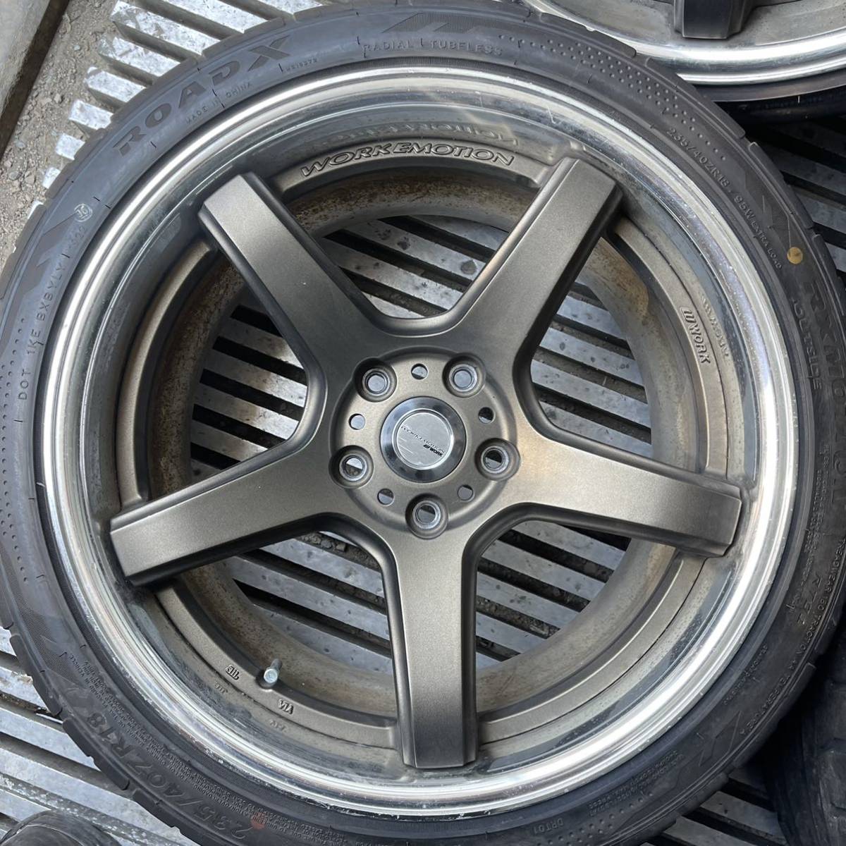 WORK EMOTION エモーション T5R2P 18インチ ゴールド | veganutris.com.br