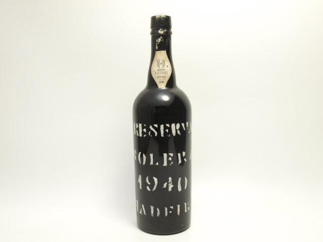 RESERVA SOLERA レゼルバ・ソレラ 1940年 マデイラワイン 750ml☆Asb