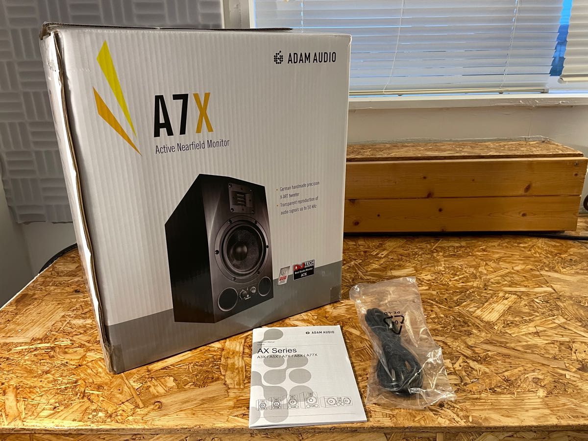 美品・生産完了品】ADAM AUDIO アダムオーディオ A7X ペア モニター