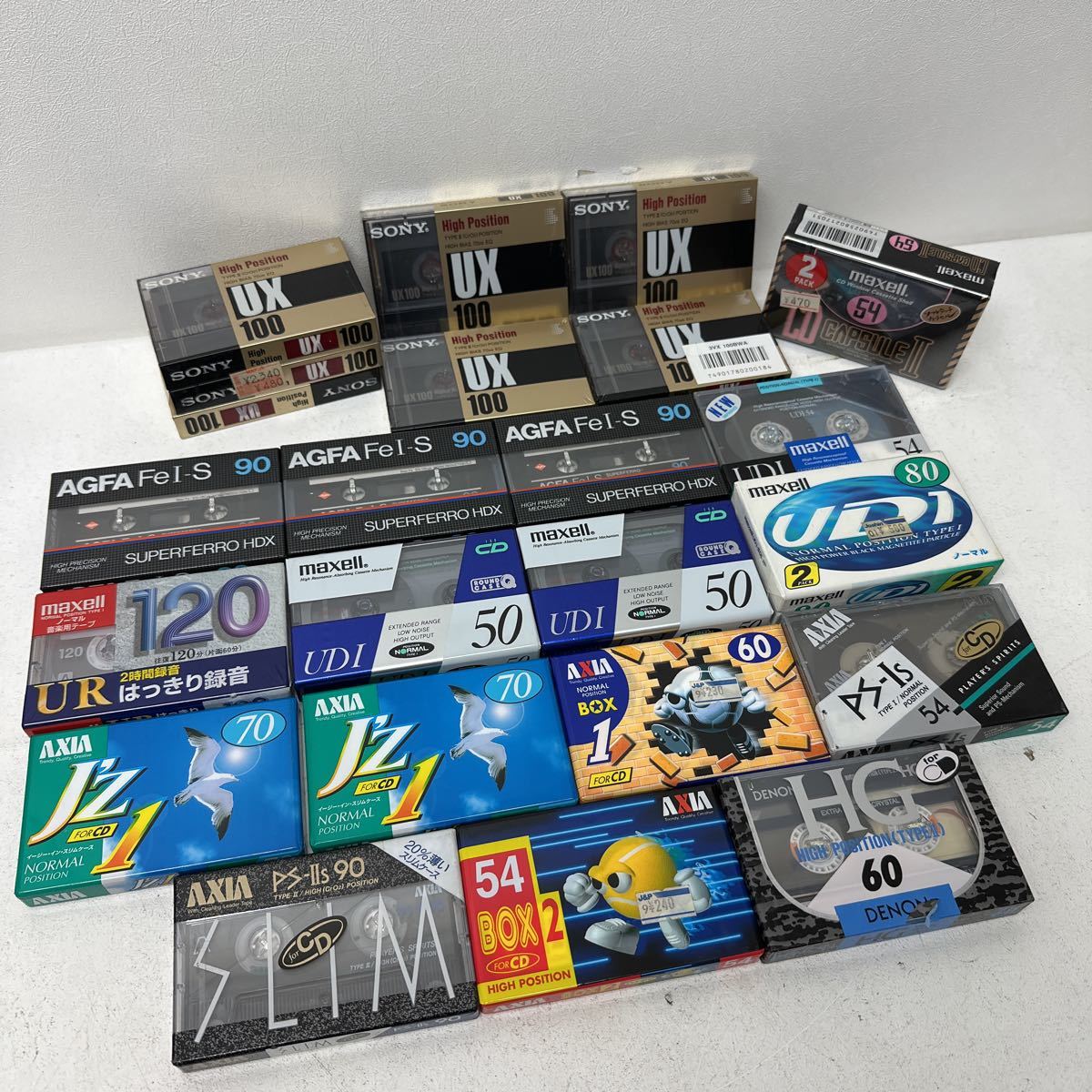 0617S1 未開封 新品☆カセットテープ 8mm テープ まとめ 大量 100本