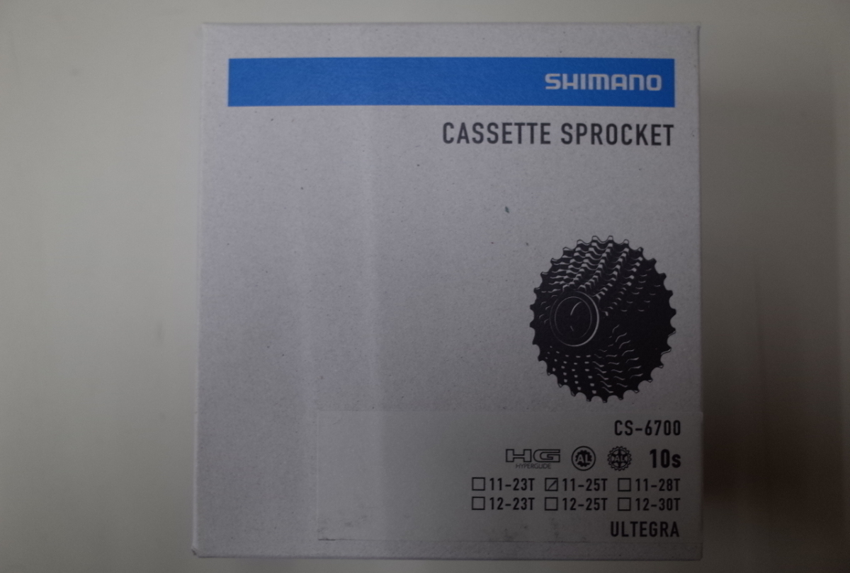  Shimano CS-6700 cassette sprocket 11-25T(10 speed ) 21YX01100P7