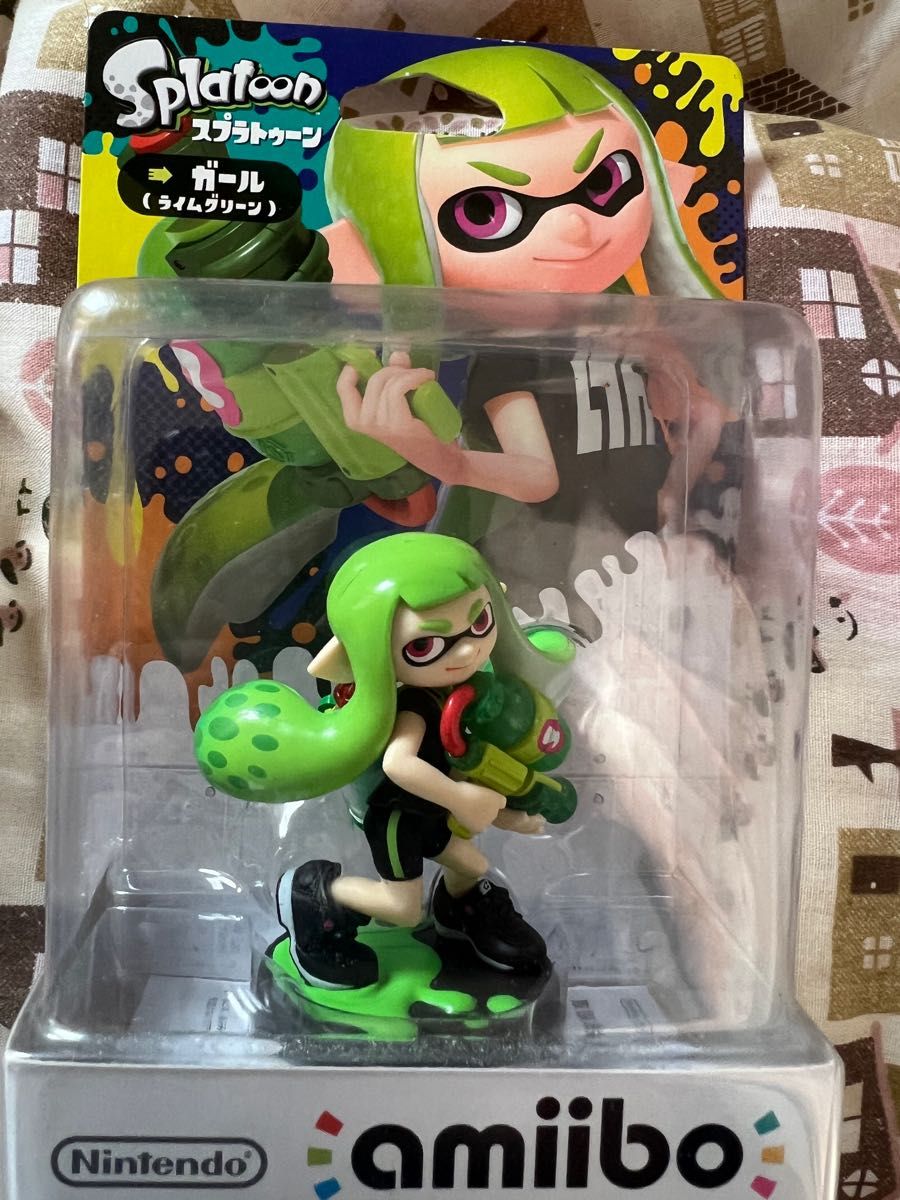 スプラトゥーン amiibo ライムグリーン ガール Yahoo!フリマ（旧）-