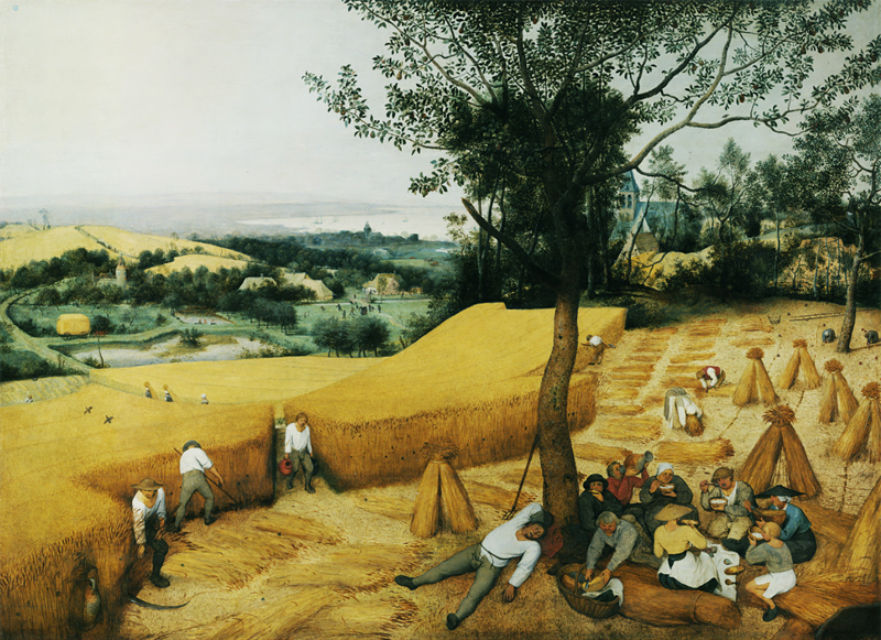 15991 2000ピース ジグソーパズル イタリア発売 穀物の収穫 The Harvesters Pieter Bruegel ピーテル・ブリューゲル 1世