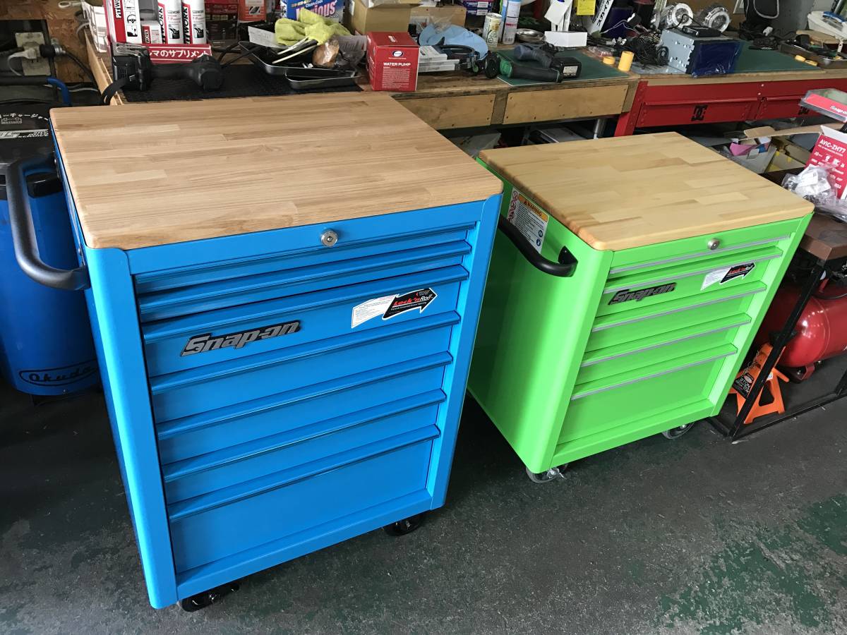○送料無料 スナップオン ロールキャブ 工具箱用 ウッドトップ 天板