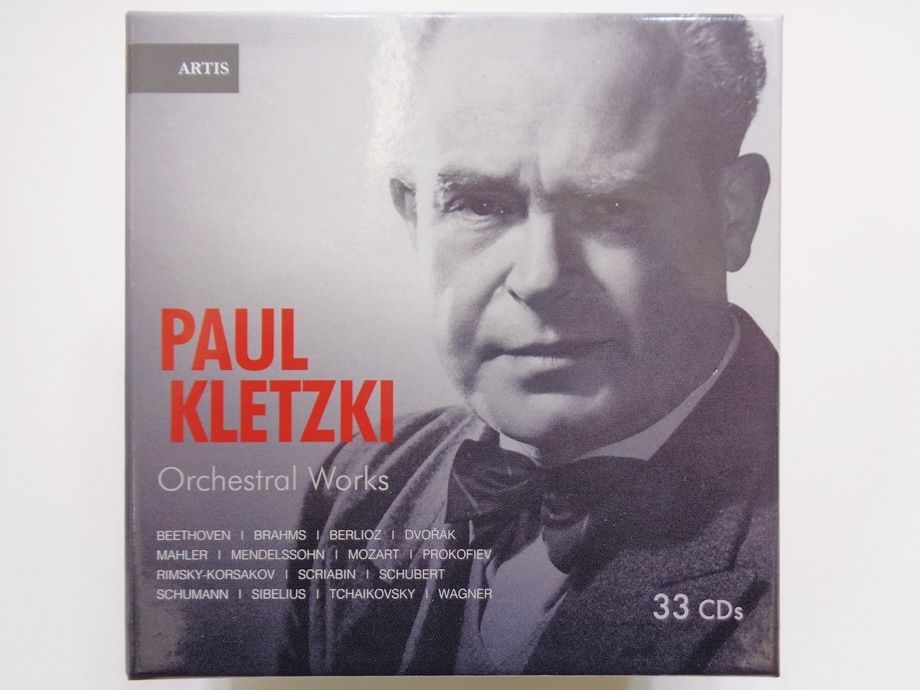 未開封 PAUL KLETZKI オーケストラ作品 33CD Yahoo!オークション - PAUL KLETZKI Orchestral Works ARTIS 33