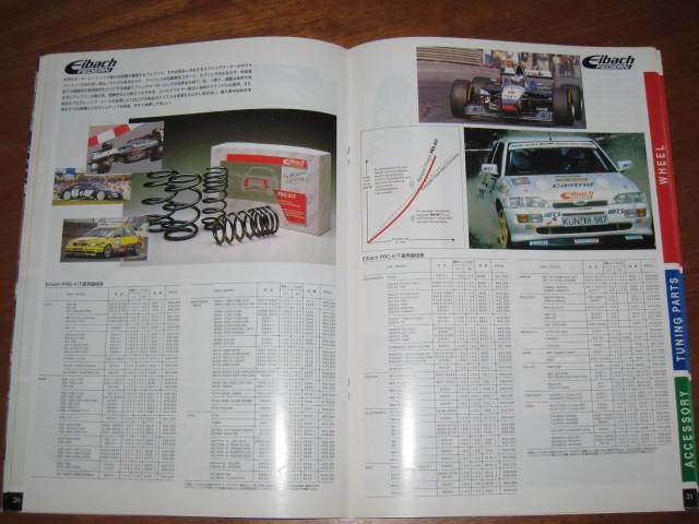 IMPORT TUNING PARTS CATALOGUE SPEEDLINE/BBS/FONDOMETAL/AMG/Eibach/SACHS/brenboの画像6