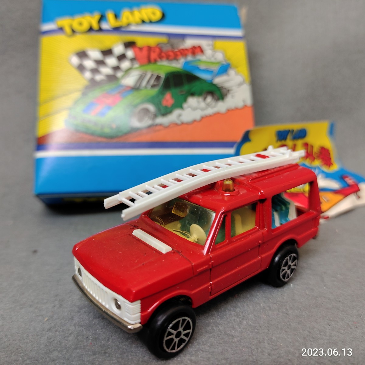 昭和レトロ1970年代 MAJORETTEマジョレット 消防車 ミニカー フランス
