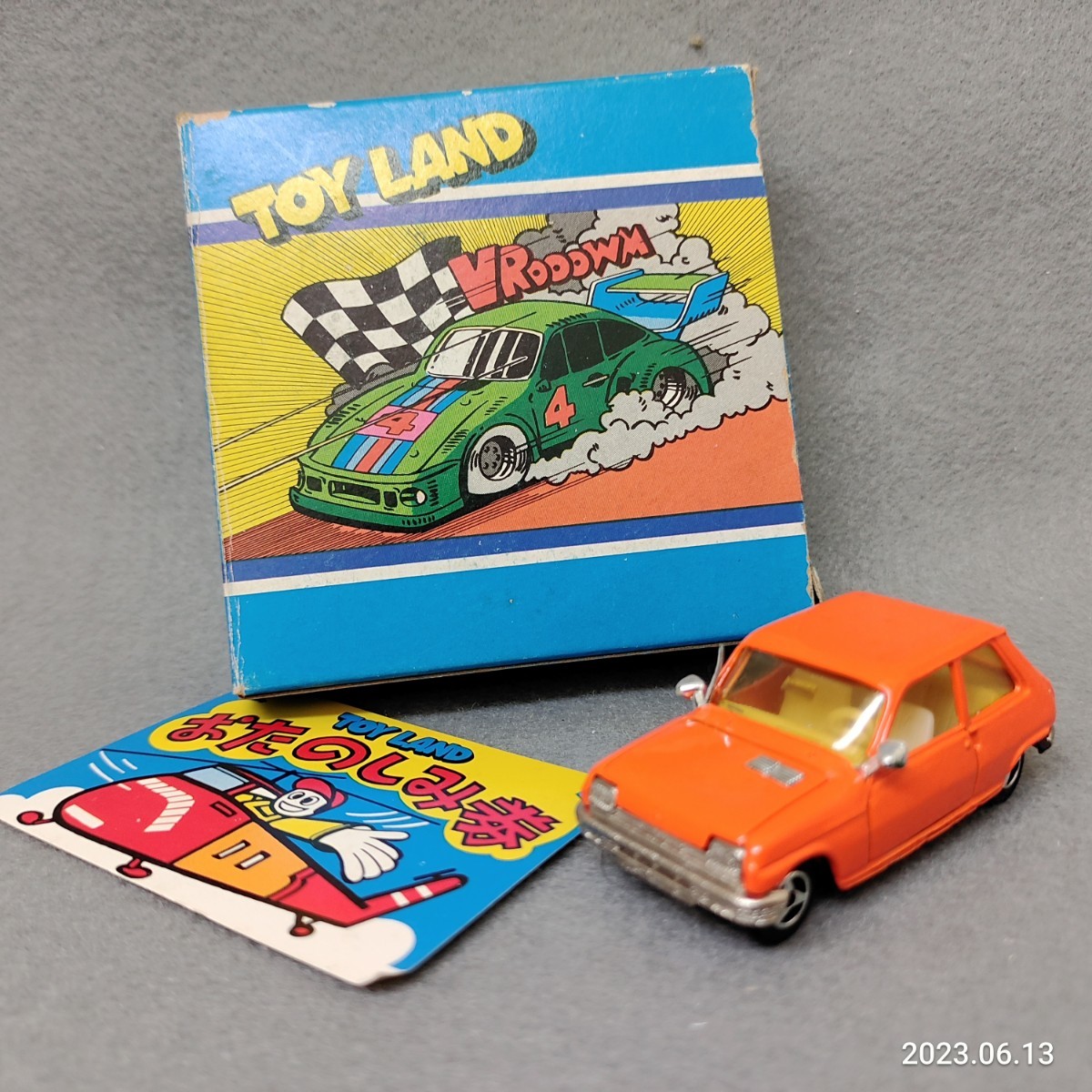 昭和レトロ1970年代 MAJORETTEマジョレット ルノー5 ミニカー フランス