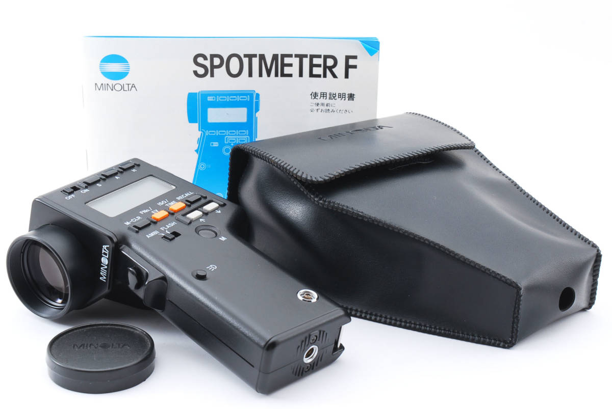 並級】 ミノルタ MINOLTA SPOTMETER F スポットメーター 露出計 【動作