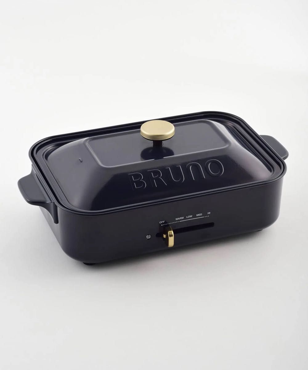 BRUNO コンパクトホットプレート ネイビー