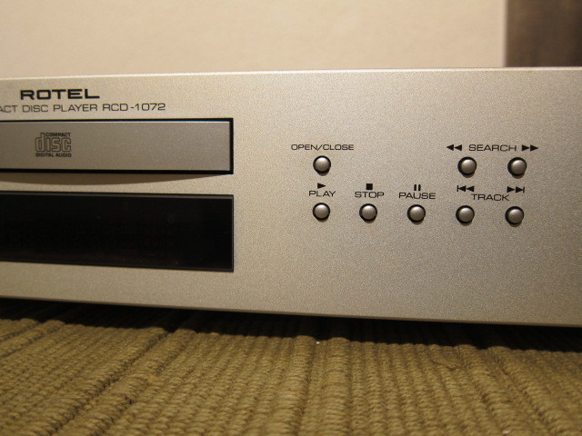 ROTEL CD播放機RCD-1072操作音質好 原文:ROTEL CDプレーヤー RCD-1072 動作音質良好です