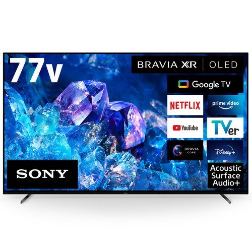 SONY　BRAVIA XRJ-77A80K [77吋] 　2022年8月発売の展示美品1年保証　認知特性プロセッサーXR搭載の4K有機ELテレビLX_画像1